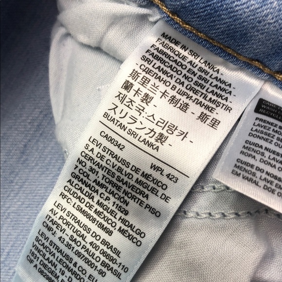 LEVI 721 HIGH-RISE SKINNY JEANS 28x30 ⭐️ - Picture 9 of 15